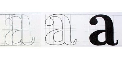 Ejercicio de lettering para principiantes: separar la letra en bloques