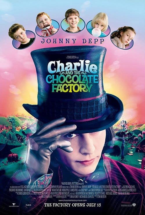 Poster Charlie y la Fábrica de chocolate