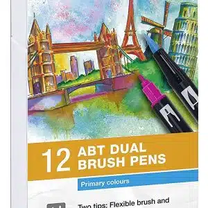 Comprar rotuladores lettering Tombow Dual Brush 12 colores