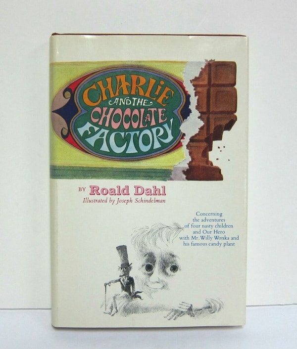 Primera edición Charlie y la fábrica de Chocolate de Roald Dahl