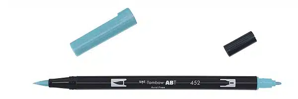 Rotuladores lettering Tombow Dual Brush azul pastel