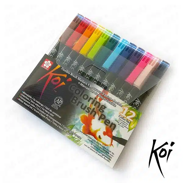 Comprar rotuladores Koi Sakura 12 colores