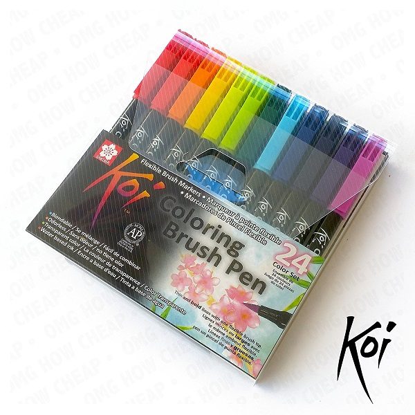 Comprar rotuladores Koi Sakura 24 colores