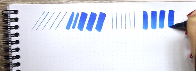 Lettering para principiantes trazos rectos y diagonales