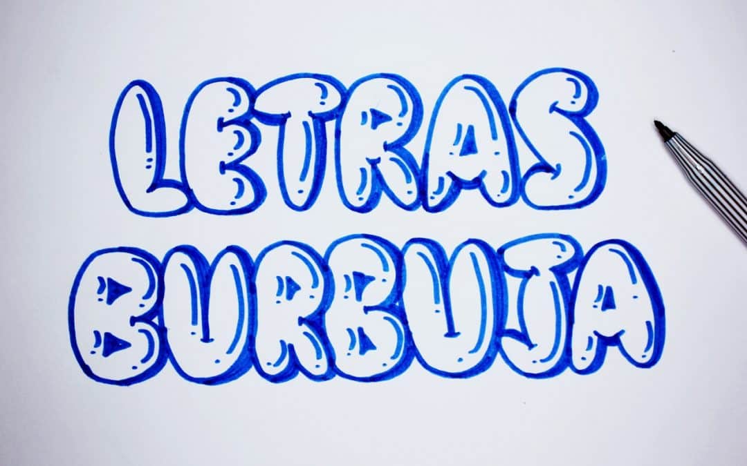 Cómo Dibujar Letras Burbuja para Graffiti - Lettering