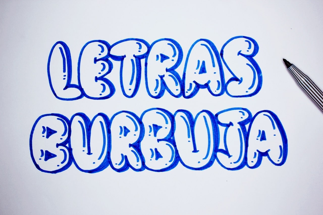 Cómo Dibujar Letras Burbuja para Graffiti - Lettering