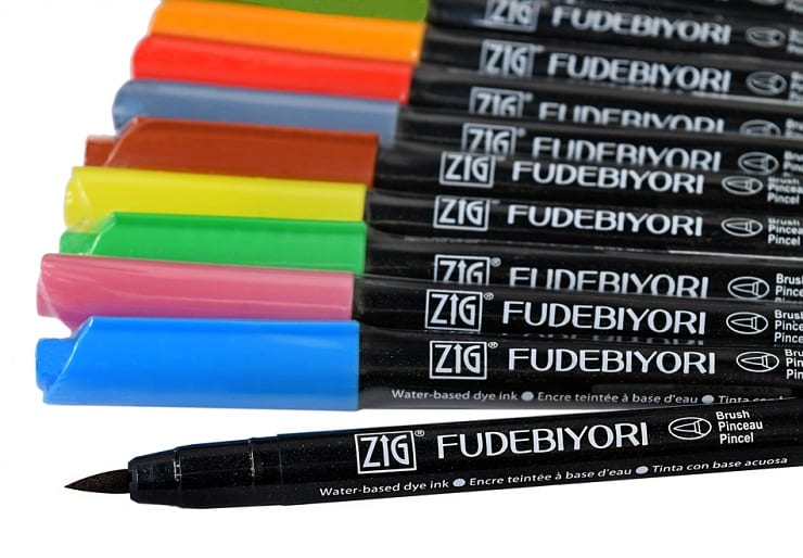 Comprar rotuladores lettering Zig Fudeboyuri