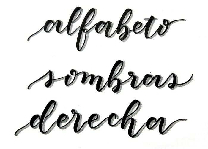 Abecedario Lettering Sombras : Sombras En Tus Letras — Kariligraphy ...