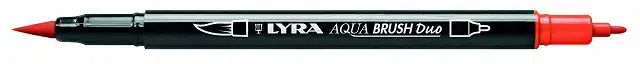 Rotulador Lyra Aqua Brush rojo