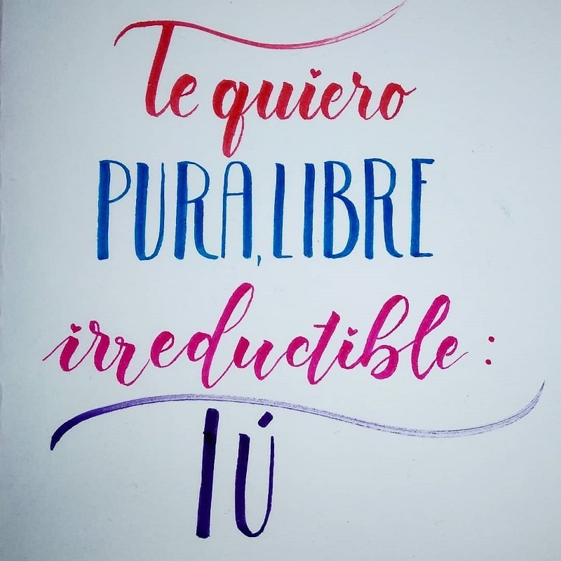 Featured image of post Lettering Frases Bonitas En Espa ol El amor es la respuesta y eso seguro lo sabes