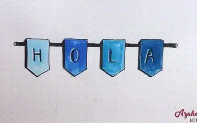 Cómo Dibujar un Lettering con Banderolas