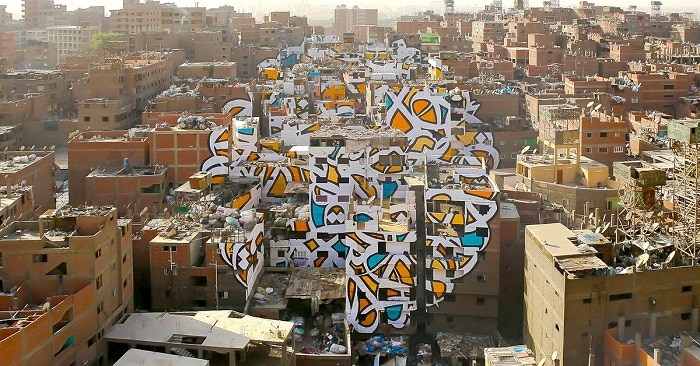 Graffiti el Seed en el Cairo