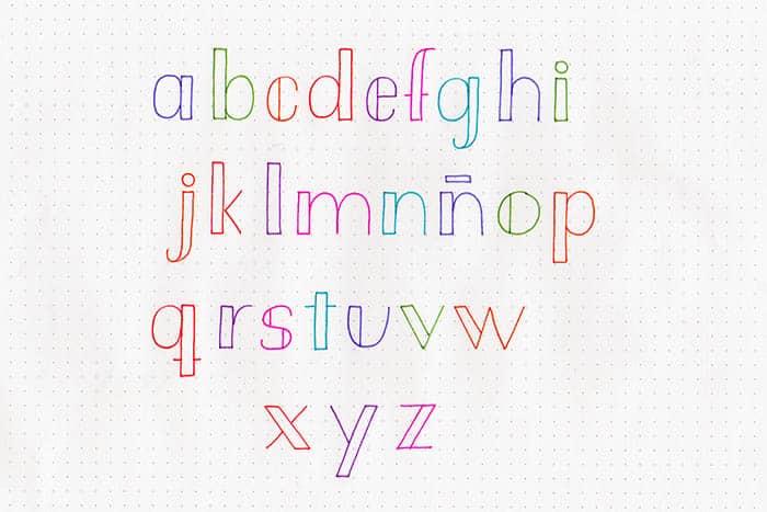 Letras Lettering Abecedario Minusculas Las Letras Min Sculas Son Todas Aquellas Que Tienen Un