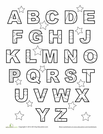 Featured image of post Alfabeto Para Colorear E Imprimir Abecedario letras para imprimir y colorear s lo may sculas
