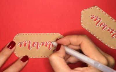 Hand lettering para etiquetas de Navidad: ¿Cómo hacerlo?