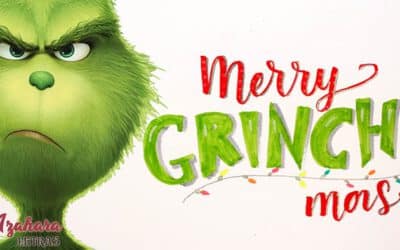 Un Lettering para Navidad un poco diferente… ¡El Grinch!