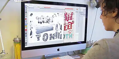 Illustrator vectorizacion hand lettering