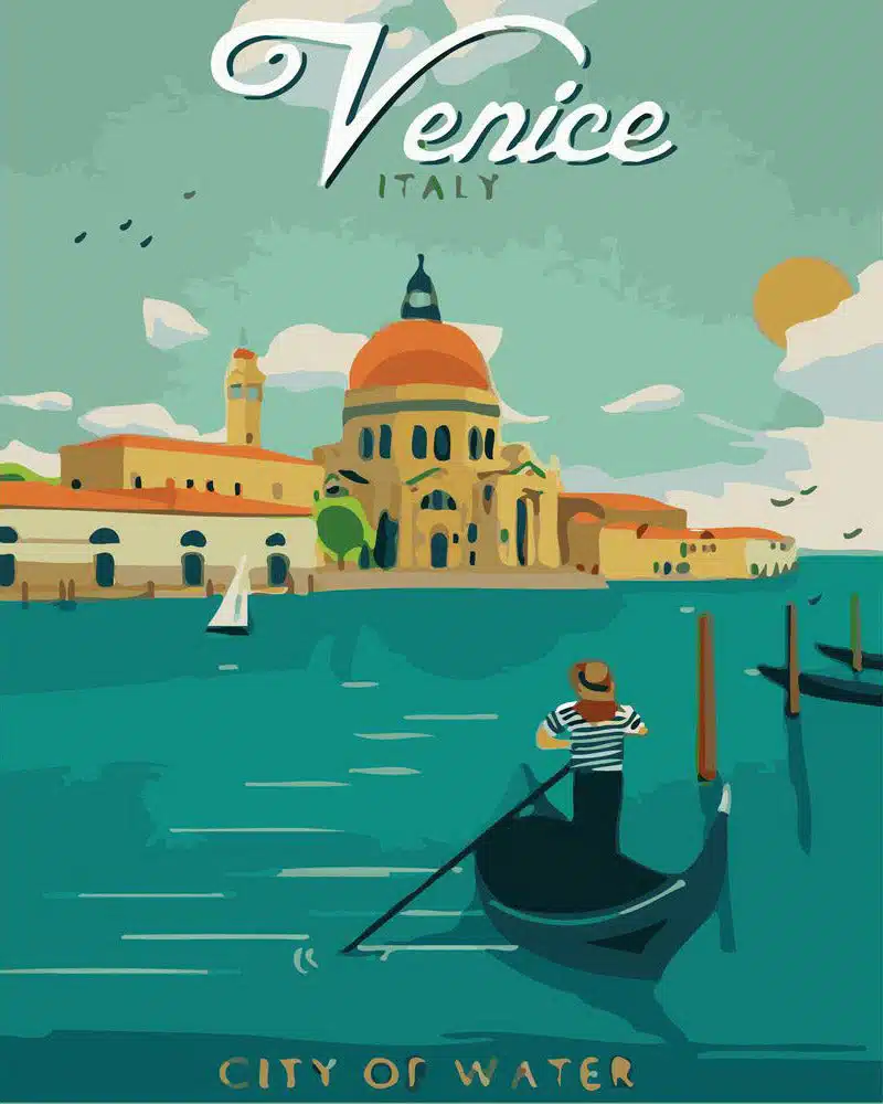 Pintar por números Venice